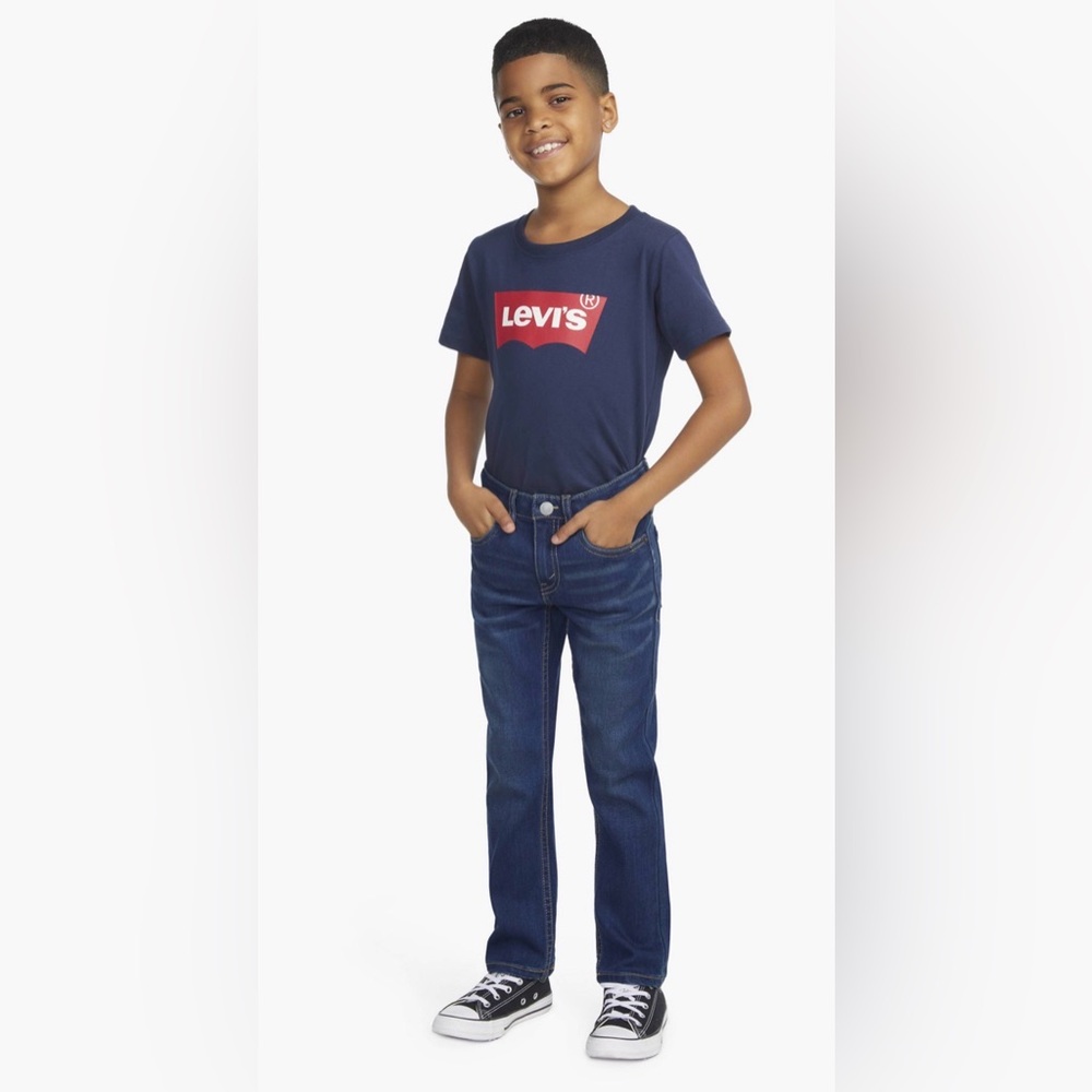 Levi's Classic Indigo Straight Jeans for boys